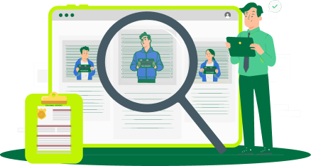Owner reports connected to real property activity illustration