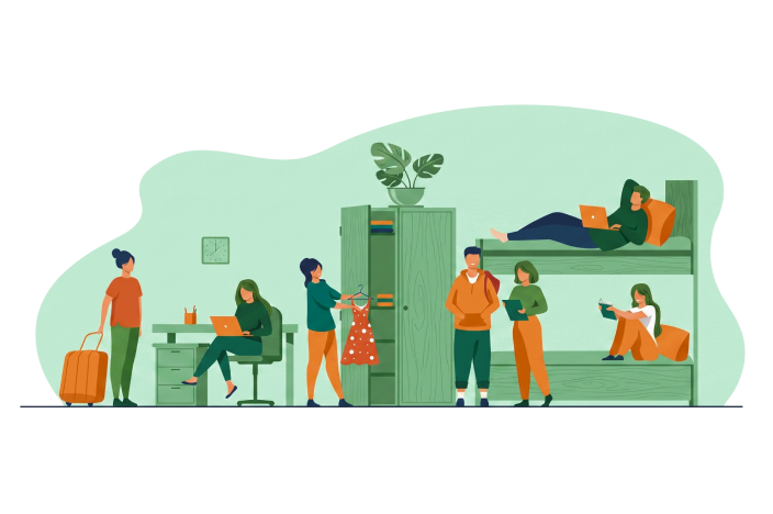 Student rental operators managing tenant records