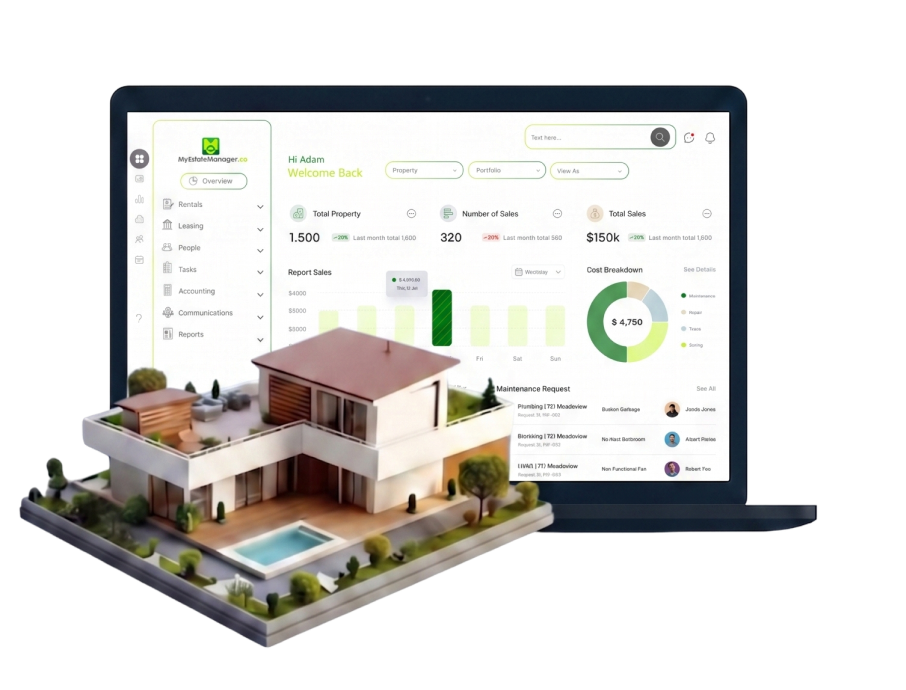 Property maintenance work order management